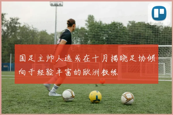 国足主帅人选或在十月揭晓足协倾向于经验丰富的欧洲教练